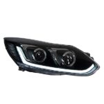 Ford Ranger T6 Raptor Headlights 2012-2014, with DRLs and Sequential Turn Signals, All LED Car Headlights, Plug and Play - Cool White, Left + Right - Image 2