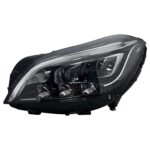 For..., ... 2007-2010 Mercedes-Benz C-Class W204 Maybach LED daytime running lights and headlight assembly modification 12V - white, 2007-2010 C-Class Maybach headlight - single unit - Image 5