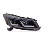 Honda HRV Vezel LED Taillights 2015-2021 HR-V Rear Fog Brake Turn Signal Lights Automotive Accessories - Left + Right, Black - Image 2