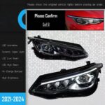 LED headlight assembly for BMW X3 F25 X4 F26 (2011-2018 models), upgrade with LED DRL turn signals and projector headlights, plug and play - single-sided. - Image 4