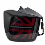 DBH taillight assembly for 2012-2014 BMW 1 Series F20 black/white or red/black car accessory assembly - red, left - Image 2