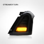 Taillight assembly for Alfa Romeo Giulia Stelvio 2016-2023 models, upgrade with new LED sequential turn signals and brake lights, plug and play - red, left. - Image 3
