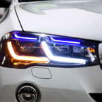 Suitable for headlight assembly lenses and LED light strips (yellow and white dual-color) on 2013-2018 BMW 3 Series F30 and F35 models - Original LED lights