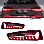 Upgrade to LED taillights with sequential turn signals - left + right - suitable for 2003-2012 Audi A3 models. Original 2008-2012 models.