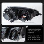 Suitable for Volkswagen Passat B7 headlights 2012-2016 Passat European LED DRL Hid headlights with angel eye bi-xenon beam attachments - Image 4