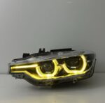 Blueberry-colored LED projection headlights with sequential turn signals (DRL) for BMW 3 Series G20 G28 2019-2022 - Natural White - Image 2