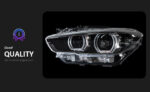 DBH Automotive Parts Tri-color Headlights for BMW 3 Series E90 Snake Eye Upgrade - Yellow, White, and Amber Assembly Headlights - Without AFS - Image 4