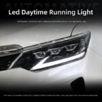 Suitable for BMW 3 Series E90 318i 320i headlight upgrade with angel eye LED DRL xenon projector headlights - single-sided - Image 3