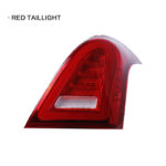 Taillight assembly for Alfa Romeo Giulia Stelvio 2016-2023 models, upgrade with new LED sequential turn signals and brake lights, plug and play - red, left. - Image 7