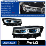 BMW X3 G01 G08 X3M F97 2018-2021 New Upgraded Car LCI Style LED Taillight System - Red, Left - Image 7