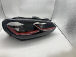 Suitable for Volkswagen Golf 6 taillight assembly, high-spec 6 taillight retrofit, flowing turn signals, brake lights, flowing turn signals - black - Image 2