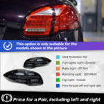 Suitable for 2018-2023 Porsche Panamera 917.1 and 917.2 models, equipped with upgraded LED matrix lens headlights - cool white. - Image 8