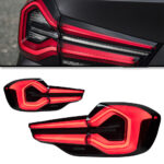 Suitable for BMW 5 Series, E60, and M5 taillights (2003 & 2010), these are upgrade taillights with turn signals and LEDs, and are automotive accessories.