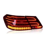 Suitable for 2006-2012 Mercedes-Benz S-Class W221, retrofitting with LED projection headlight assemblies, including daytime running lights and turn signals - yellow. - Image 7