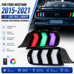 Upgrade LED DRL sequential turn signals and Bi-LED projector for 2015-2018 Ford Focus headlight assemblies - Plug and play for standard users.
