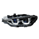 This is a modified dual-color LED projector headlight assembly suitable for BMW 3 Series F30, F35, and F31 models from 2012 to 2019. (2016-2019 Original LED) - Image 2