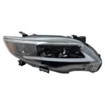 Headlight assembly for 2017 Toyota Corolla: LED DRL turn signals, projector xenon lights - white, component + LED high/low + LED auxiliary. - Image 5