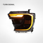 LED headlight assembly for Ford Mondeo 2017-2021 models, LED projection lens, sequential turn signals - not daytime running lights, left-hand drive, 55 watts. - Image 3