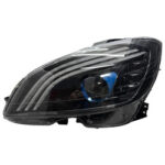 Suitable for 2010-2017 Mercedes-Benz E-Class Coupe W207 headlight assembly, 55W 12V LED high-end daytime running lights - white. 2010-2013 models require bumper modification. - Image 7