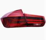 Suitable for retrofitting 3 Series F30 and F35 taillight assemblies with LED guide lights and red lens driving lights - brand new LED Taillight (Single Side), black - Image 6