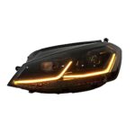 Suitable for 2013-2017 Volkswagen Golf 7 upgrades to G22 dual-color LED projector headlight assemblies, with high-brightness daytime running lights - dual-color - Image 4