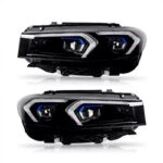 LED headlight assembly for BMW 3 Series GT F34, LED upgrade headlight replacement part, original matching replacement part - single unit - Image 6
