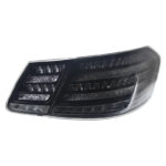 The taillight assembly for the Mercedes-Benz C-Class Coupe has been upgraded with new LED daytime running lights and brake lights. - Red, C-Class Coupe taillight assembly (single side) - Image 8