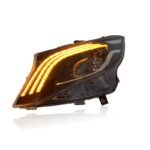 LED taillight upgrade for Mercedes-Benz CLA W118 2020-2023, dynamic sequential turn signals, brake lights, reverse lights, smoke-tinted lens - plug and play for Mercedes-Benz CLA W118 2020-2024, smoke-tinted lens. - Image 2