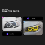 LED headlight assembly for BMW 3 Series F30 (2012-2018) - Full LED high beam, low beam, DRL turn signals, headlights - Original LED - Image 2