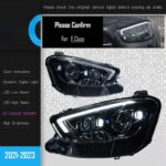 Suitable for Mercedes-Benz GLA 16-20 and Mercedes-Benz X156 models, equipped with the latest aftermarket LED headlight lenses - compatible with original halogen bulbs. - Image 9