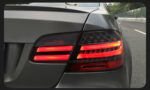 DBH 12V LED taillights for 3 Series F30/F35 - Clear rear LED lights with sequential turn signals and brake lights. - Image 2