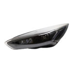 LED headlight assembly suitable for Ford Focus Mk3 2015 upgraded RS style black smoke DRL dynamic turn signals plug and play - cool white - Image 3
