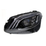 High-end LED 12V daytime running lights and turn signals with lenses suitable for 2012-2017 Mercedes-Benz CLS models, W218 upgrade, white; CLS upgraded high-end headlights - single side. - Image 5