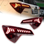 Suitable for 11th generation Honda Accord LED taillight assembly Audi-style sequential turn signals and DRL taillights - single unit