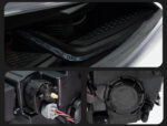 Dual-lens upgrade kit for 2009-2012 Volkswagen Golf 6 headlight assemblies (12V 6000 lumens 3000K LEDs) - Black, Right-hand drive - Image 6