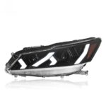 LED DRL projection headlights for Honda Fit Jazz 2014-2019 RS GK5 models - White
