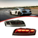LED taillight upgrade kit for Audi A6, A6L, and C7 models (2012-2015), used to upgrade older models to the new specifications - taillight assembly, red. - Image 2