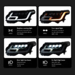 Headlight Projector Lens for Volkswagen Golf 5, Golf Mk5 Dynamic Signal Headlights, LED Headlights, Drl Automotive Accessories - Image 3
