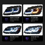 BMW 5 Series G30 LED headlights 2018-2020 daytime running light upgrade, high-end headlight assembly - LED indicator lights, right side. - Image 6