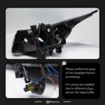 Upgrade your Chevrolet Cruze headlight assembly (2009-2014) to BMW 5 Series LED daytime running lights and turn signals. - Car Lights - Image 3