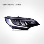 Specifically designed for Honda Accord headlight assemblies (2008-2013 models, 8th generation), featuring upgraded LED daytime running lights and sequential turn signals - cool white. - Image 2