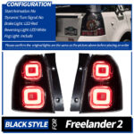 This upgrade includes LED headlight assemblies for the Land Rover Range Rover L405 (2013-2017), featuring matrix LED turn signals and sequential turn signals. - Image 7