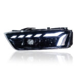 LED projector headlight assemblies for 2013-2018 Audi Q3 RS models, used for dynamic flowing light cornering start function - Original xenon headlights for 2016-2018 models. - Image 2