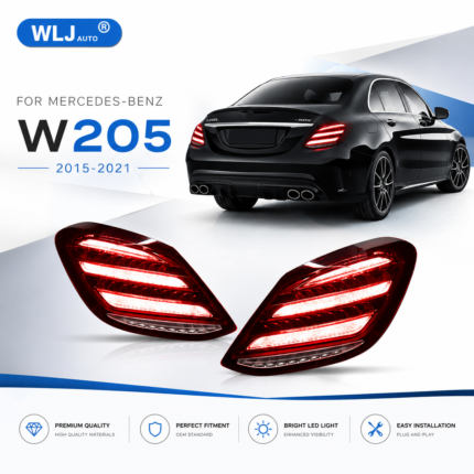 Suitable for 2012-2022 Volkswagen Amoroc pickup truck taillight assembly retrofit LED taillights and turn signals - Smoke