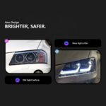 BMW 5 Series G30 LED headlights 2018-2020 daytime running light upgrade, high-end headlight assembly - LED indicator lights, right side. - Image 5