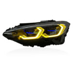 Original headlights for BMW E60 and E61 models (2006, 2007, 2008, 2009), BMW 5 Series 520i, 525i, 530i xenon AFS lights, E60 HID headlights - Natural White, Left/Right - Image 7