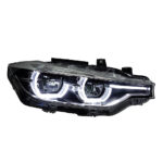 63117352485 M5 F10 F18 New 12V 55W Upgraded Car LED Headlights, Compatible with 5 Series 2010 2013 2014 - Left / Right, for 2014-2017 cars with Xenon Highbeam - Image 6