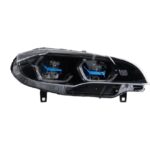 Car taillights suitable for BMW 1 Series F20 LED taillights, turn signals, frog brake lights, and rear lighting system - red, left.