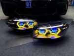 Suitable for 2020-2024 G22, G82, M4, GTS, 425i, 430i modified car headlights with 30W laser lights, model 88888 - true laser taillights. - Image 5