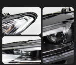 2012-2013 Ford Focus Car Headlights - 12V LED Headlight Assembly with Lens and Daytime Running Lights - Brand New Retrofit - Cool White - Image 6